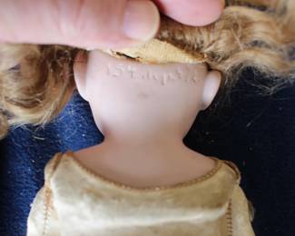 Marked on rear of the head