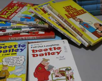 Archie, Beetle Bailey, other kids soft covers