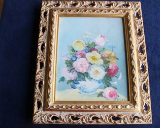 Four separate florals