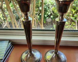 Sterling Silver Candlesticks