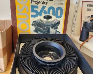 Kodak Projector and Carousel