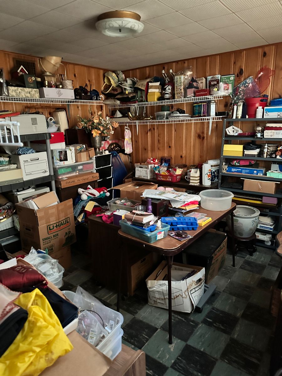 Packed Dyersburg estate sale antiques & collectibl... starts on 8/23/2024