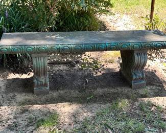 Cement bench 