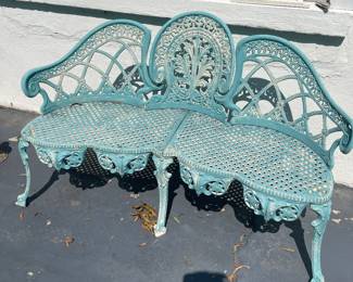 Cast iron chair 