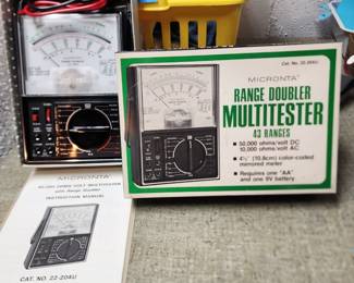 Micronta range doubler multitester, brand new in the box