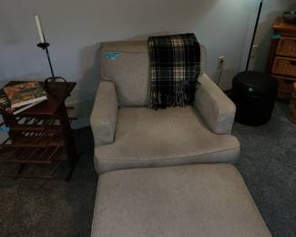Chair and ottoman