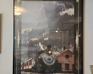 Colorado train picture/poster