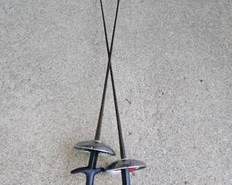 Vintage fencing foils