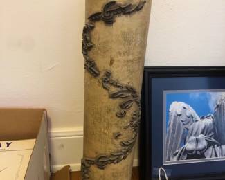 Wallpaper roller decor