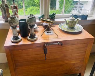 Asian hardwood trunk 