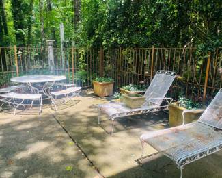 Vintage patio furniture 