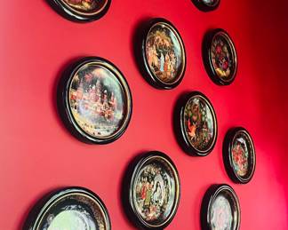Russian legend series porcelain plate collection 