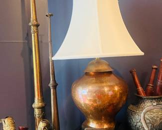 Copper lamps