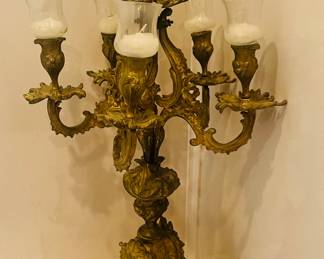 Antique candleabras