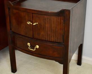 One of a pair of nightstands