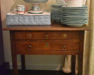 Two-drawer buffet