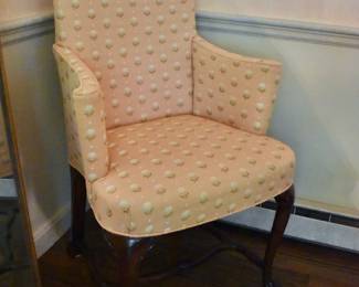 Set of 6 Hickory Furniture upholstered dining chairs