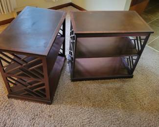 Mid Century End Tables Or Can Be Used For Book Shelves 