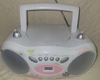 Smaller Cute Radio / CD Player Boombox (Works Great ) 
