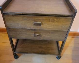 Heres A Nice Light Weight  Rolling Small Table Cart That's Perfect For Storing Kitting ,Sewing Or Misc.Items And Rolling It To Room To Room Where Ever You Need It 