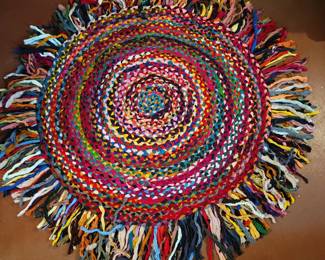 Super Neat Round Large T-Shirt  Rug 
