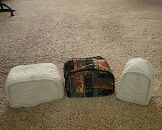 2 Toaster Covers And 1 Can Opener Cover 