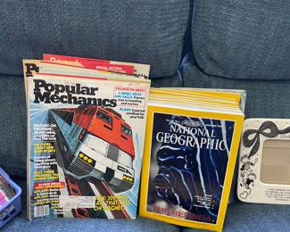 National Geographic & Popular Mechanics Magazines