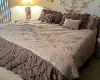 Queen Brass Bed