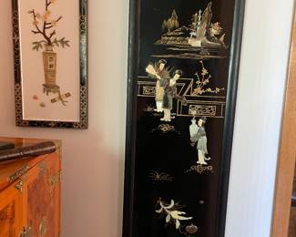 Authentic Mother of Pearl Japanese Art