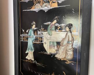 Mother of Pearl Japanese Wall Art