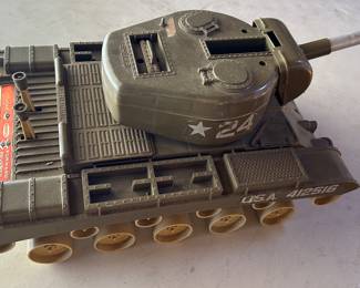 Vintage Toy Bull Dog Tank