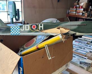 Vintage Airplane Wreckage