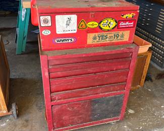 Tool Box with Misc Tools