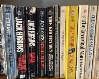 Vintage Paperback Books: Jack Higgins