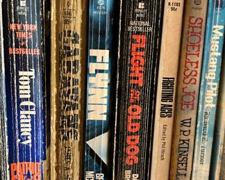 Vintage Paperback Books: Tom Clancy