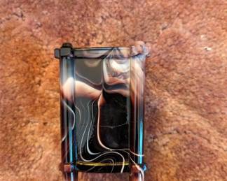 Vintage Imperial slag glass cigarette holder