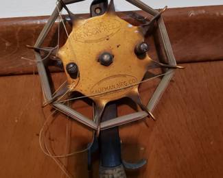 Vintage BENSON REEL Kaufman Mfg Co. Manitowic WI