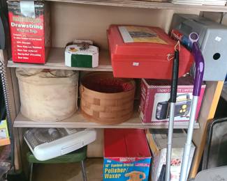 Many more tools and garage items