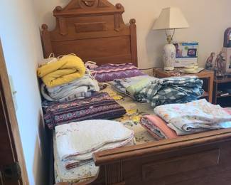 Antique Victorian bed