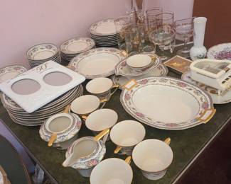 Glassware and china