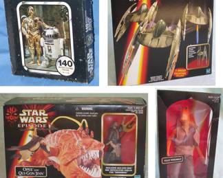 Star Wars collectibles.