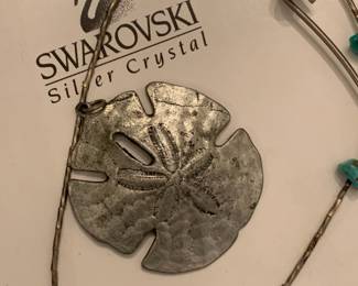 Sand dollar necklace
