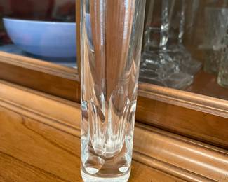Baccarat crystal vase