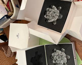 Swarovski candle holders