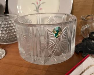 Waterford Crystal Champagne bottle coaster