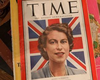 Queen Elizabeth memorabilia