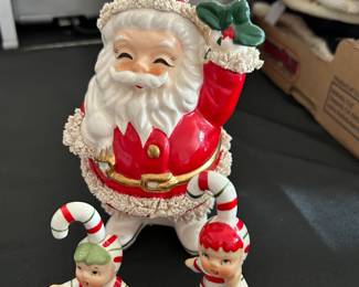 VINTAGE SANTA & ELVES