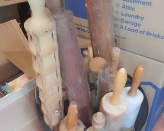 Vintage rolling pins