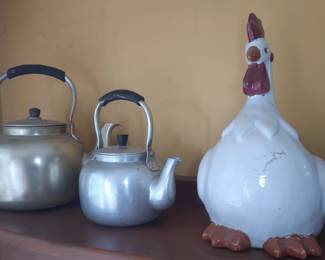 Aluminum wear teapots
