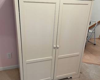 	#57	White wood, Entertainment Cabinet - Free! Pickup YOU MOVE	46x24x59		FREE																							